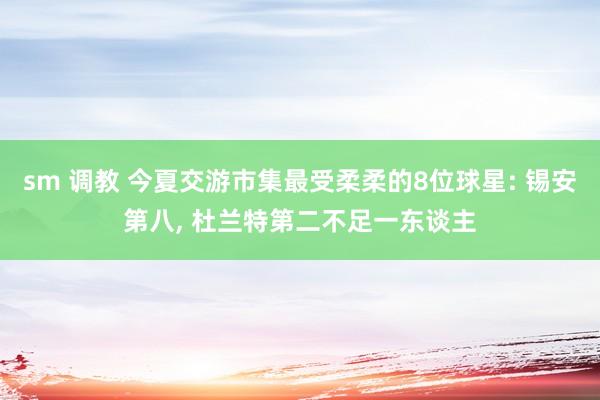 sm 调教 今夏交游市集最受柔柔的8位球星: 锡安第八， 杜兰特第二不足一东谈主